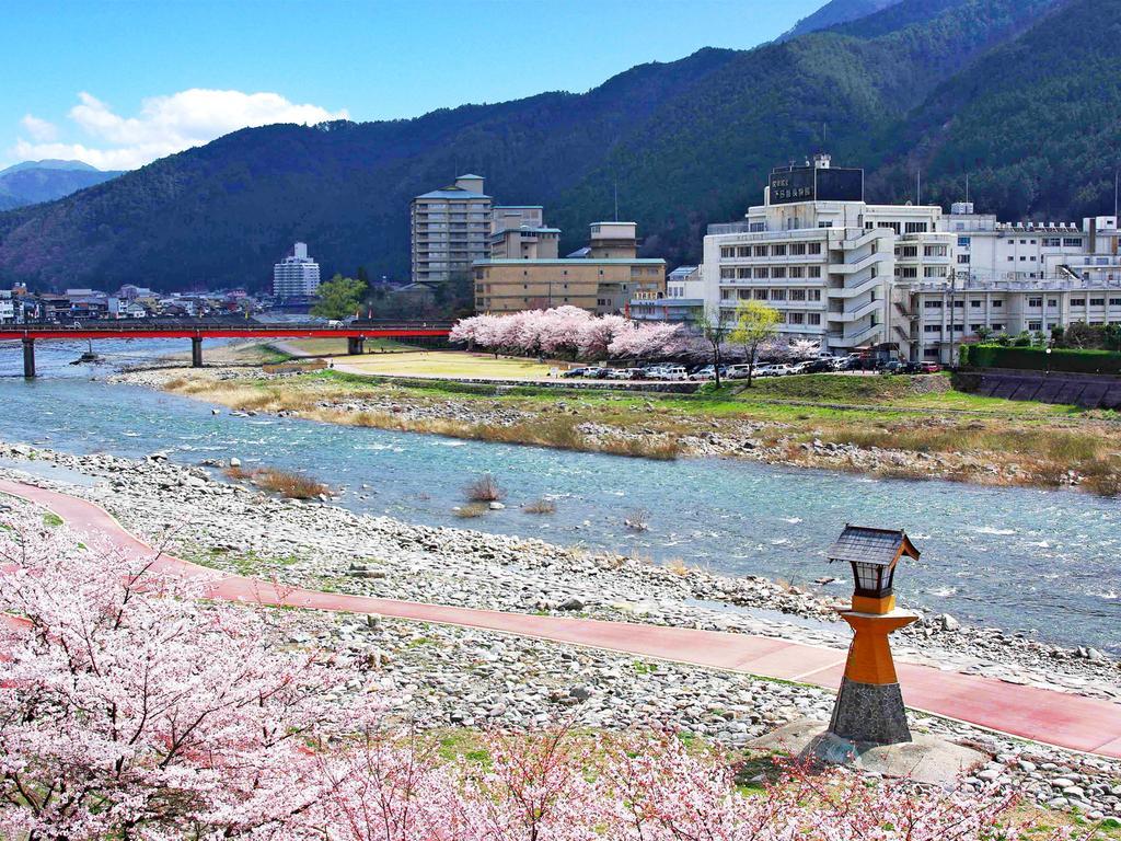 Gero Onsen Yukyunohana Kültér fotó