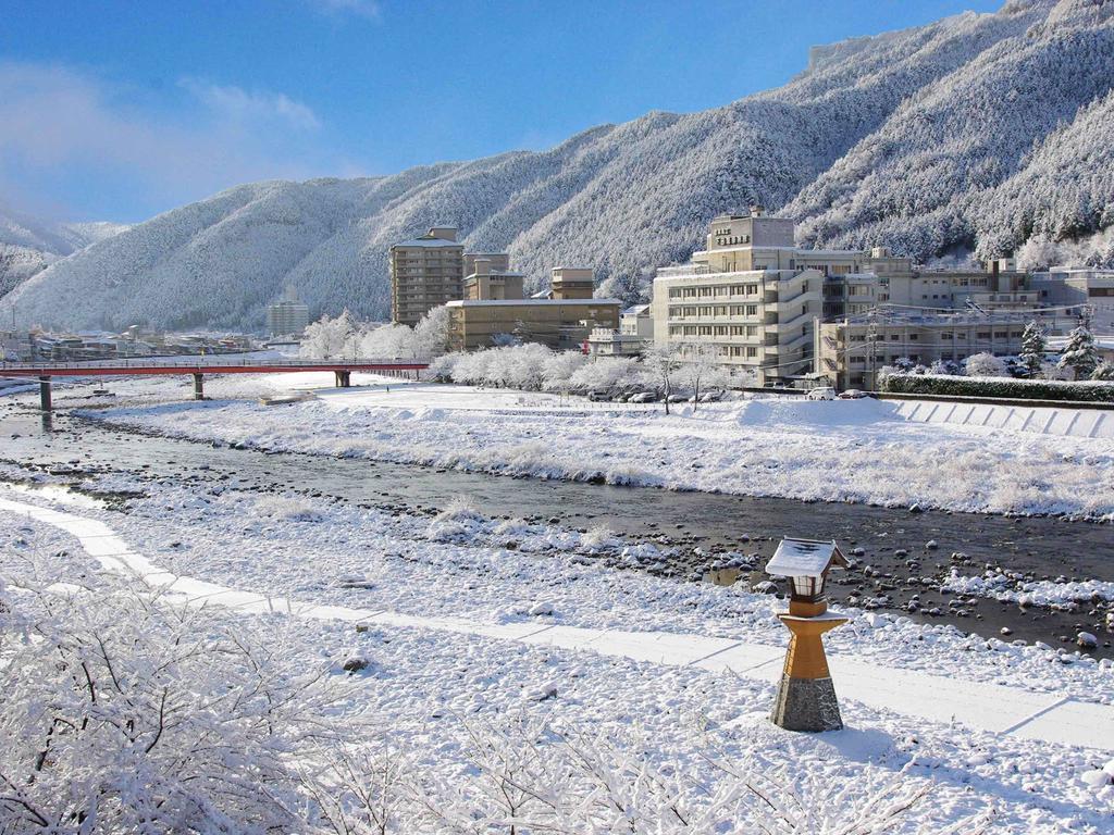 Gero Onsen Yukyunohana Kültér fotó